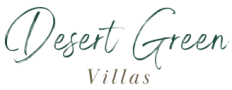 an image of the desert green villas logo