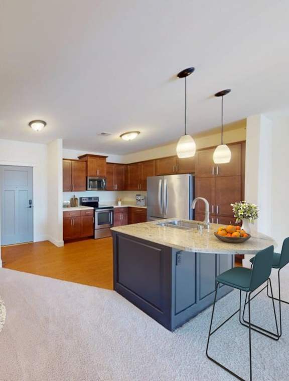 Social Lounge at Poplar Creek Apartments, Brookfield