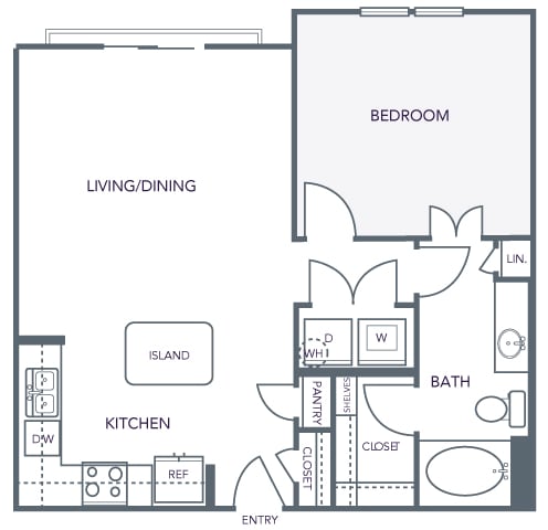 AVANT on Market Center - A5 - 1 bedroom and 1 bath