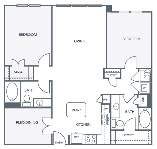 AVANT on Market Center - B4 - 2 bedroom and 2 bath