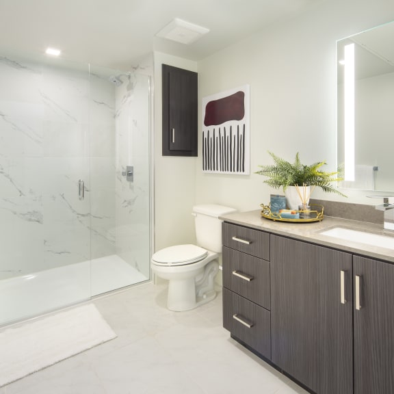 Bedroom with a view at The Q Topanga, Woodland Hills, CA, 91367