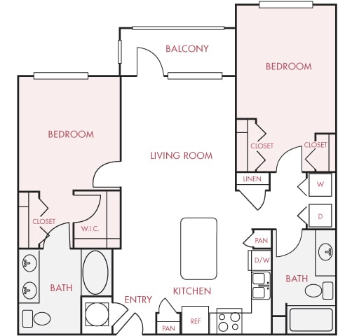 Bonterra Parc - B2 - 2 bedrooms and 2 bath