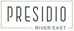 Presidio River East Apartments Primary Logo
