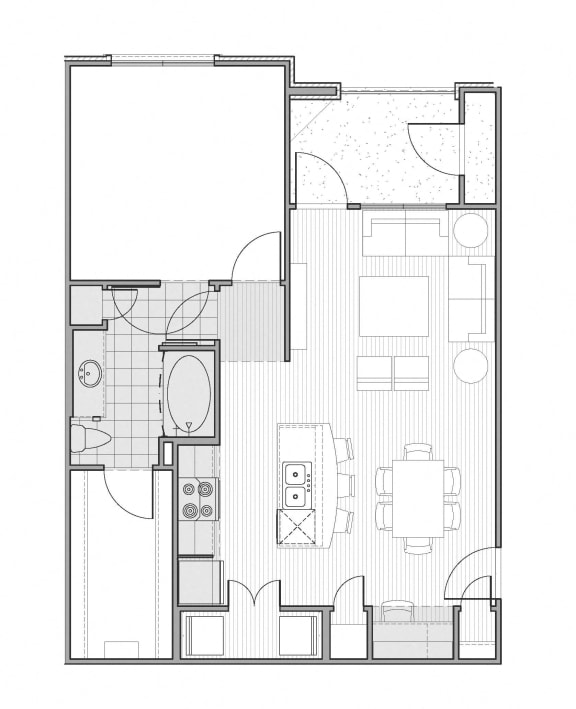 Floor plan at Faudree Ranch, Odessa, TX