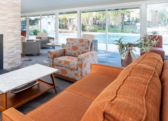 Resident lounge at Weymouth Commons