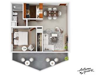 A4 Floor Plan at Autumn Park, South Dakota
