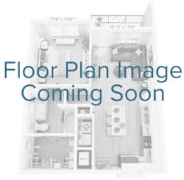 A placeholder image for a floor plan is displayed with a message indicating that the actual image is forthcoming.