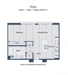  Floor Plan S705