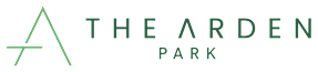 The Arden Park logo with a green triangle.