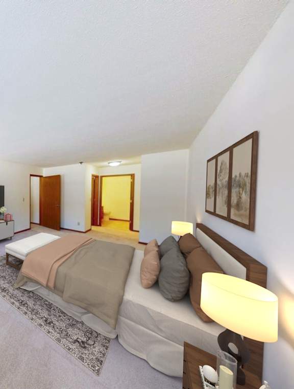 Social Lounge at Poplar Creek Apartments, Brookfield