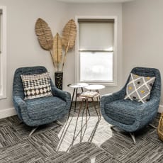 Relaxing Living Space at The Falgrove Apartments in Omaha, NE