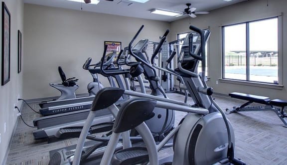 fitness center at high point east apartment