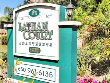 Property Signage at Latham Court, Mountain View