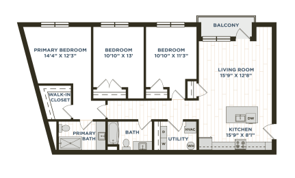 The Legend at Beards Hill C1 Floor Plan