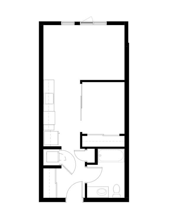 1Bedroom 22 Floor Plan at Victory Northgate Apartments, Seattle, WA