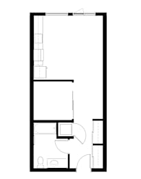 1Bedroom 15 Floor Plan at Victory Northgate Apartments, Seattle, WA