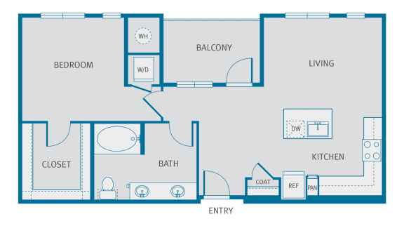 A5.1 floor plan