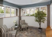 Thumbnail 20 of 21 - Relaxing Area with Vaulted Ceiling at Marion Square, Brookline,Massachusetts