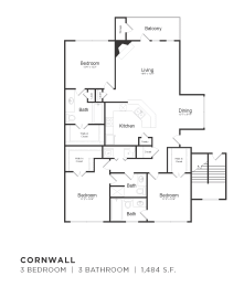  Floor Plan Cornwall