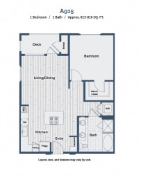  Floor Plan A925
