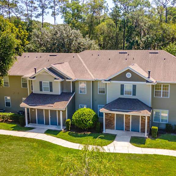 A house with a New Year promotion offering up to $300 off on move-in costs for select bedroom apartment homes.