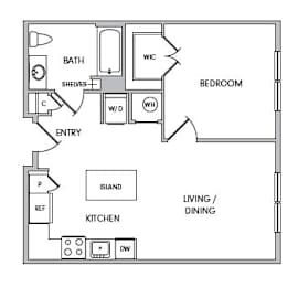 luxury rental studio one two bedroom apartments at city line west in jersey city Hudson county nj new jersey near nyc new York city