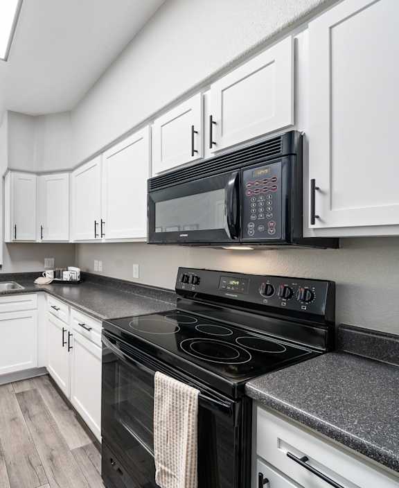 Kitchen Interior at Bear Canyon Apartments in Tucson Arizona