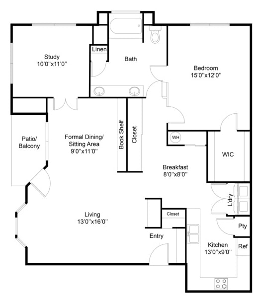 this is the floor plan of the bedroom house plans