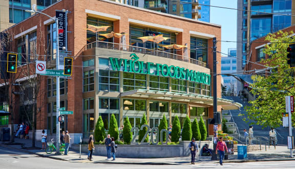 Whole Foods Market at Met Tower Apartments in Bellevue, Washington