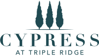Cypress at Triple Ridge Apartments Teal Logo