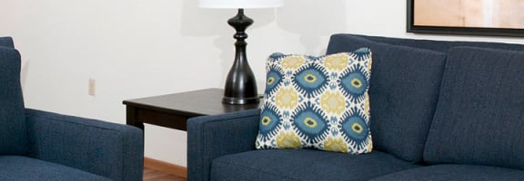 Cedar Ridge_Model Apartment Living Room