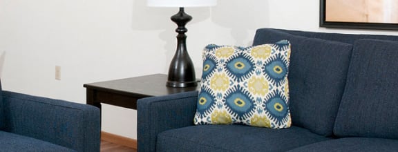 Cedar Ridge_Model Apartment Living Room
